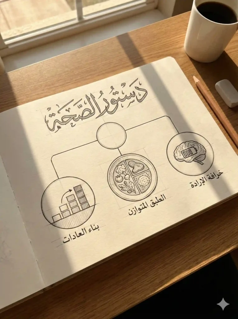 ابدأ من هنا: البداية الصحيحة | رجيم بالعربي الخطوة الأولى استبدل قوة الإرادة بـ قوة النظام
