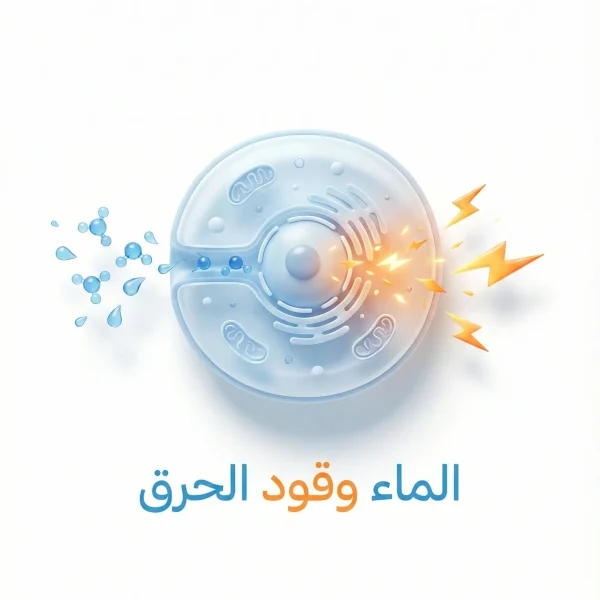 الماء ليس مجرد شراب.. إنه وقود الحرق ودرع الحماية الداخلي